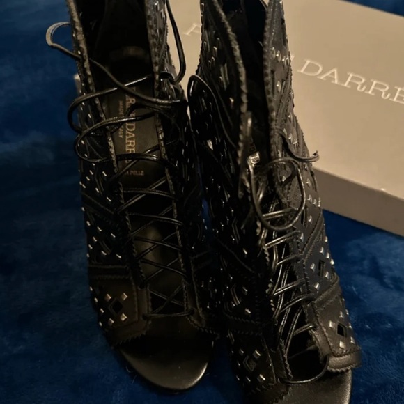 Pierre Darré Heels Black - Women’s 39 (8.5) - Picture 3 of 5